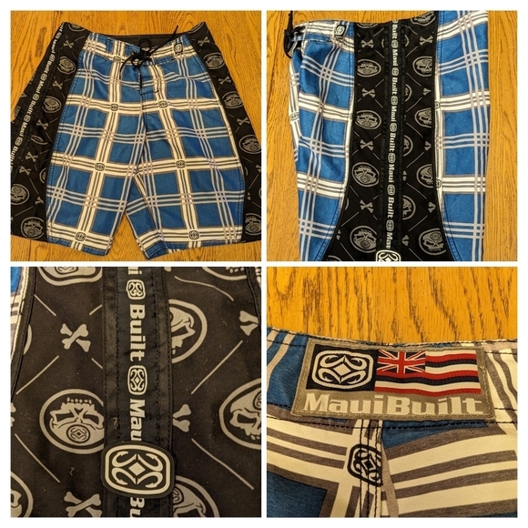 Maui Built logo Board Short. Sz 28 - Picture 13 of 13